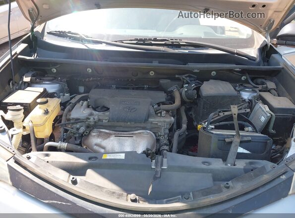 2T3RFREV9JW715239 2018 TOYOTA RAV4 Silver Вид ззаду