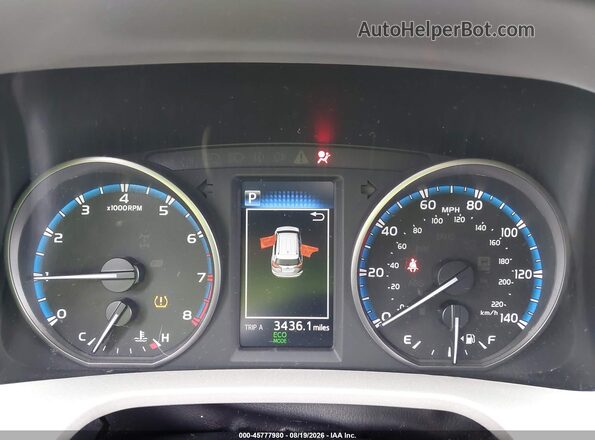 2T3RFREV9JW789566 2018 TOYOTA RAV4 Silver უკანა სავარძლების ხედი