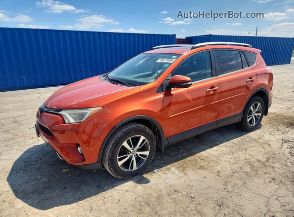 2T3RFREVXGW534238 2016 TOYOTA RAV4 Orange Задня ліва чверть