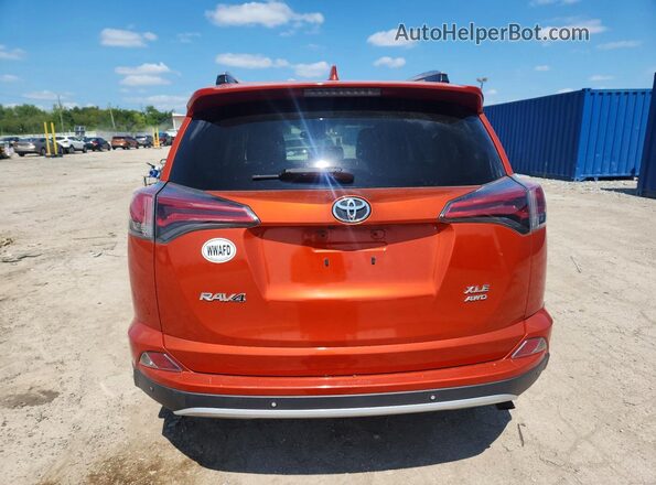2T3RFREVXGW534238 2016 TOYOTA RAV4 Orange Вид підкапотного простору