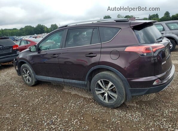 2T3RFREVXHW559769 2017 TOYOTA RAV4 Burgundy Rear left
