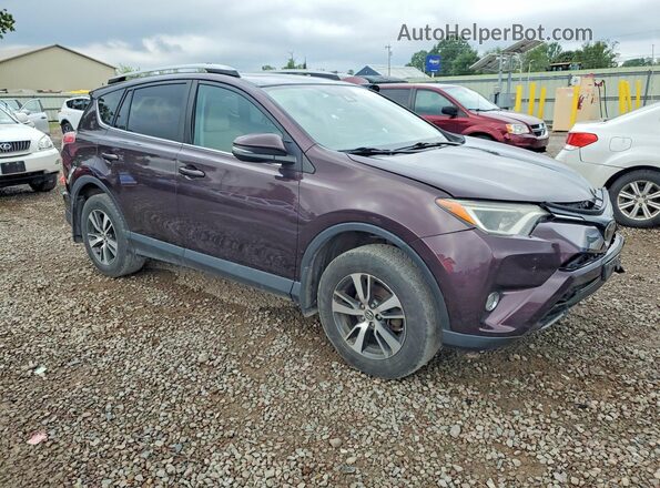 2T3RFREVXHW559769 2017 TOYOTA RAV4 Burgundy Front right