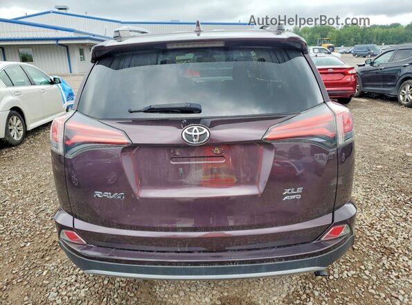 2T3RFREVXHW559769 2017 TOYOTA RAV4 Burgundy Rear view