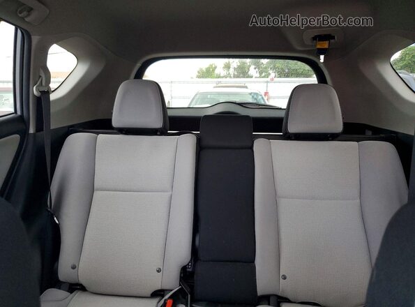 2T3RFREVXHW645227 2017 TOYOTA RAV4 Silver Rear seats view