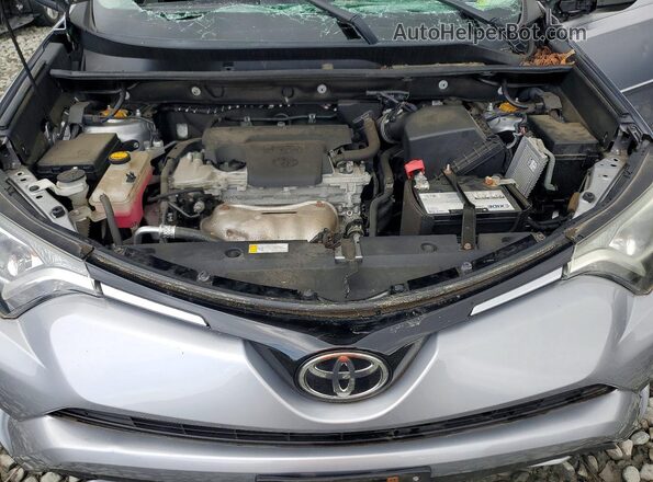 2T3RFREVXHW645227 2017 TOYOTA RAV4 Silver Engine compartment view
