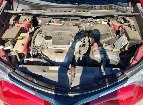 2T3RFREVXJW816533 2018 TOYOTA RAV4 Red Սալոնի հետևի տեսք