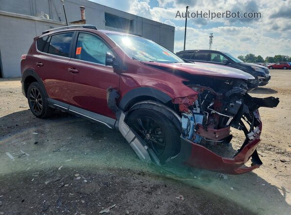 2T3RFREVXJW835972 2018 TOYOTA RAV4 Red Передня права чверть