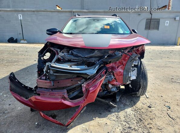 2T3RFREVXJW835972 2018 TOYOTA RAV4 Red Вид спереду