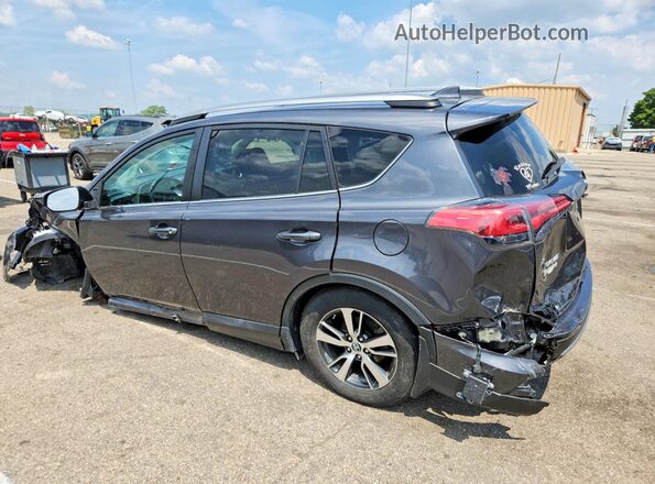 2T3RFREVXJW851623 2018 TOYOTA RAV4 Gray უკანა მარცხენა