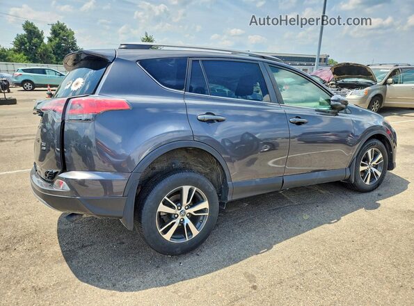 2T3RFREVXJW851623 2018 TOYOTA RAV4 Gray უკანა მარჯვენა