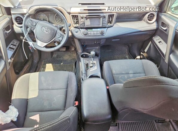 2T3RFREVXJW851623 2018 TOYOTA RAV4 Gray წინა პანელის ხედი