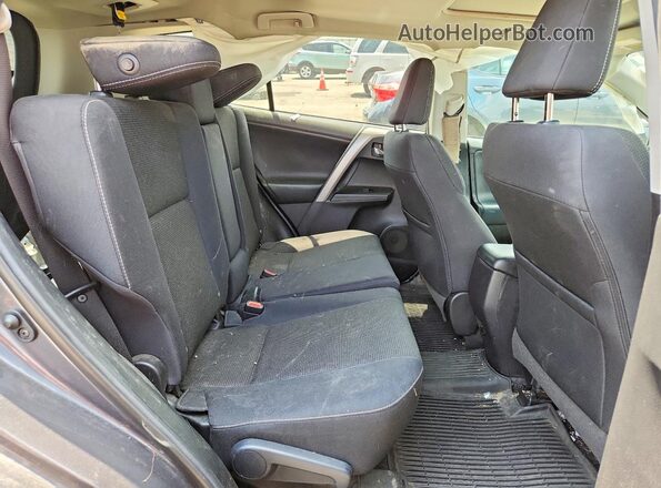 2T3RFREVXJW851623 2018 TOYOTA RAV4 Gray უკანა სავარძლების ხედი