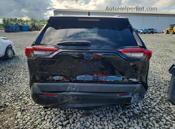 2T3RWRFV0KW046391 2019 TOYOTA RAV4 Black Widok z tyłu
