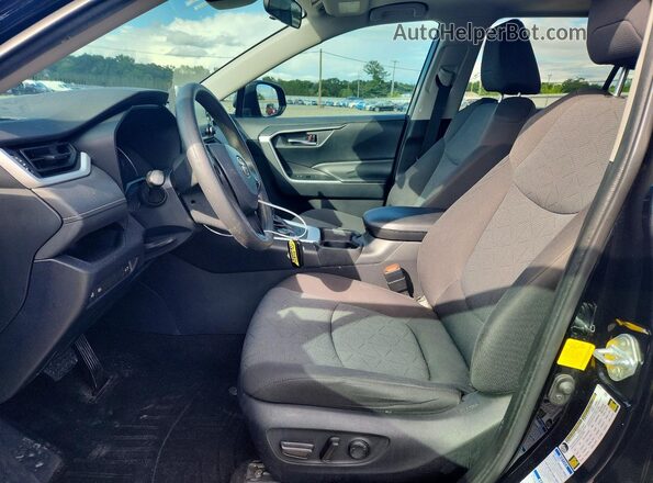 2T3RWRFV0KW046391 2019 TOYOTA RAV4 Black Widok wnętrza z przodu