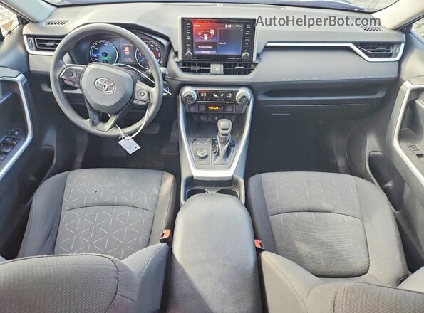 2T3RWRFV0KW046391 2019 TOYOTA RAV4 Black Widok deski rozdzielczej