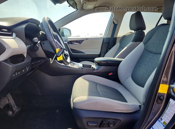 2T3RWRFV0LW051513 2020 TOYOTA RAV4 Gray Вид салону спереду
