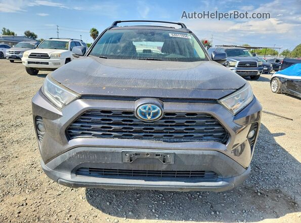 2T3RWRFV0LW051513 2020 TOYOTA RAV4 Gray Вид спереду