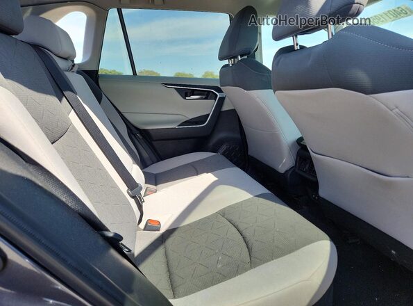 2T3RWRFV0LW051513 2020 TOYOTA RAV4 Gray Вид задньої частини салону
