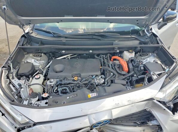 2T3RWRFV0RW201421 2024 TOYOTA RAV4 Silver Engine compartment view