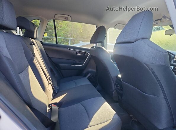 2T3RWRFV0RW219045 2024 TOYOTA RAV4 White Rear interior view