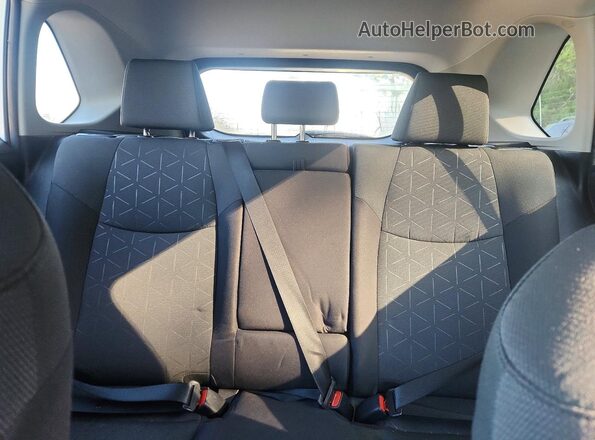 2T3RWRFV0RW219045 2024 TOYOTA RAV4 White Rear seats view