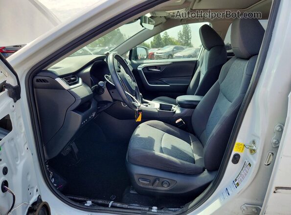 2T3RWRFV1LW060432 2020 TOYOTA RAV4 White წინა სალონის ხედი