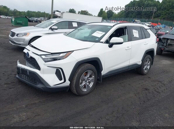 2T3RWRFV1RW248005 2024 TOYOTA RAV4 HYBRID Белый Передняя левая четверть