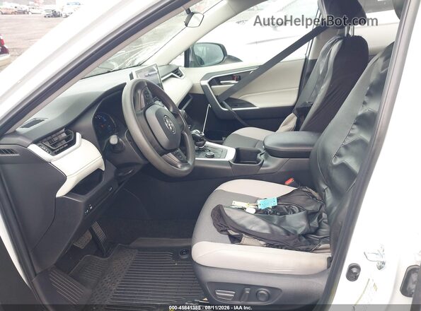2T3RWRFV1RW248005 2024 TOYOTA RAV4 HYBRID Белый Вид салона спереди