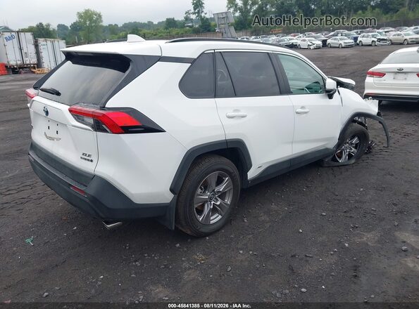 2T3RWRFV1RW248005 2024 TOYOTA RAV4 HYBRID Белый Задняя правая четверть