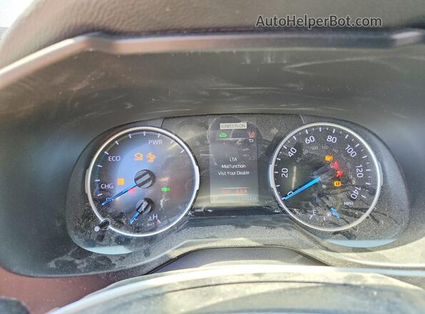 2T3RWRFV3LW053580 2020 TOYOTA RAV4 Blue Սարքավորումների վահանակի տեսք