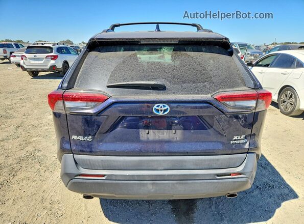 2T3RWRFV3LW053580 2020 TOYOTA RAV4 Blue Հետևի տեսք