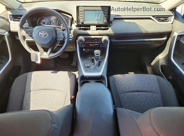 2T3RWRFV3LW053580 2020 TOYOTA RAV4 Blue Առջևի վահանակի տեսք