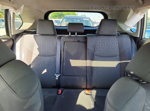 2T3RWRFV3PW166337 2023 TOYOTA RAV4 Silver Вид задніх сидінь