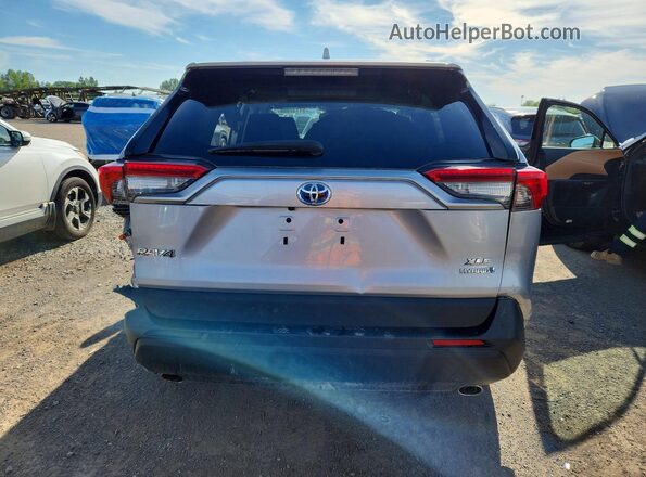 2T3RWRFV3PW166337 2023 TOYOTA RAV4 Silver Вид ззаду