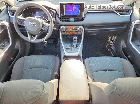 2T3RWRFV3PW166337 2023 TOYOTA RAV4 Silver Вид панелі приладів
