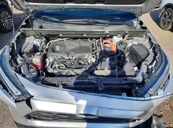 2T3RWRFV3PW166337 2023 TOYOTA RAV4 Silver Вид підкапотного простору
