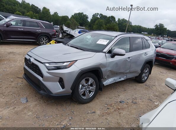 2T3RWRFV3RW243758 2024 TOYOTA RAV4 HYBRID Серебряный Передняя левая четверть