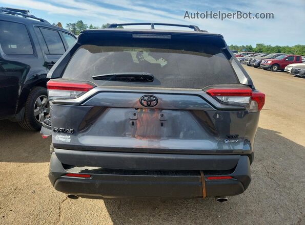2T3RWRFV3SW271758 2025 TOYOTA RAV4 Gray Вид ззаду
