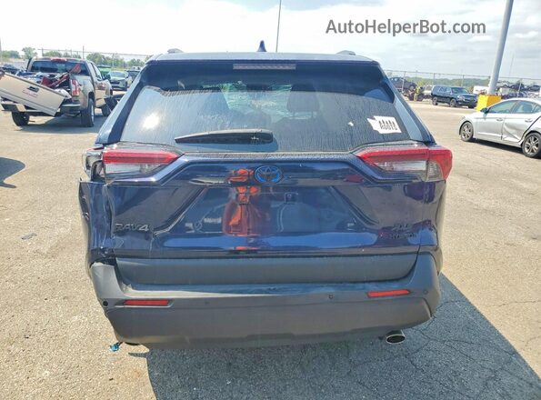 2T3RWRFV4KW025866 2019 TOYOTA RAV4 Blue Engine compartment view
