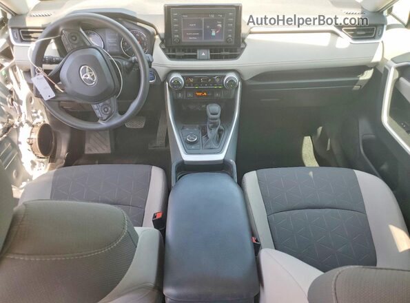 2T3RWRFV5KW013080 2019 TOYOTA RAV4 White Vista del salpicadero