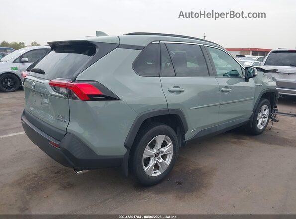 2T3RWRFV5MW118169 2021 TOYOTA RAV4 HYBRID Gray Задня права чверть