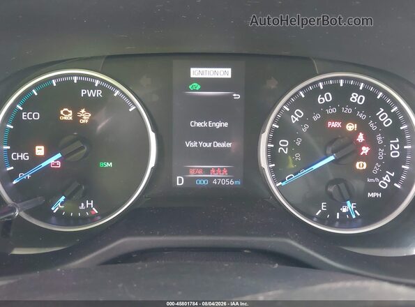 2T3RWRFV5MW118169 2021 TOYOTA RAV4 HYBRID Gray Вид задніх сидінь