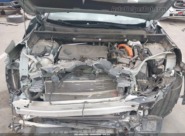 2T3RWRFV5MW118169 2021 TOYOTA RAV4 HYBRID Gray Вид ззаду