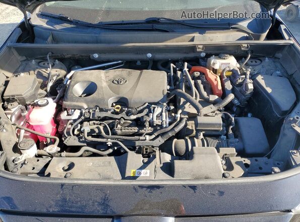 2T3RWRFV7KW011525 2019 TOYOTA RAV4 Black Vista del compartimento del motor