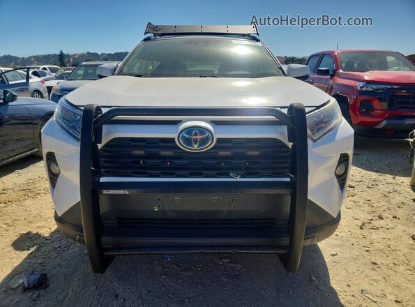 2T3RWRFV7LW064386 2020 TOYOTA RAV4 White Դիմացի տեսք