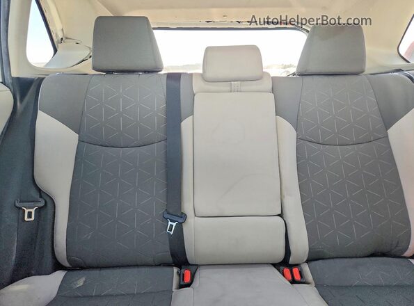 2T3RWRFV7LW064386 2020 TOYOTA RAV4 White Հետևի նստատեղերի տեսք