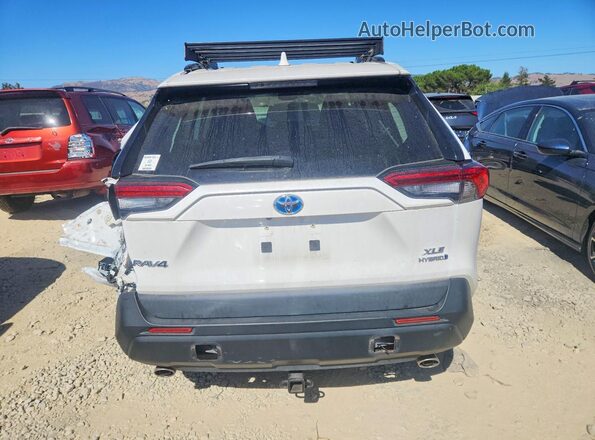 2T3RWRFV7LW064386 2020 TOYOTA RAV4 White Հետևի տեսք