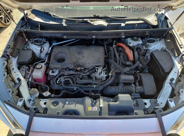 2T3RWRFV7LW064386 2020 TOYOTA RAV4 White Շարժիչի բաժամունքի տեսք
