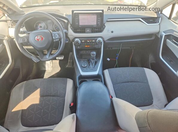 2T3RWRFV7LW064386 2020 TOYOTA RAV4 White Առջևի վահանակի տեսք