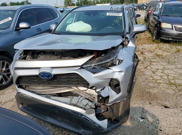 2T3RWRFV7LW068258 2020 TOYOTA RAV4 Silver წინა ხედი